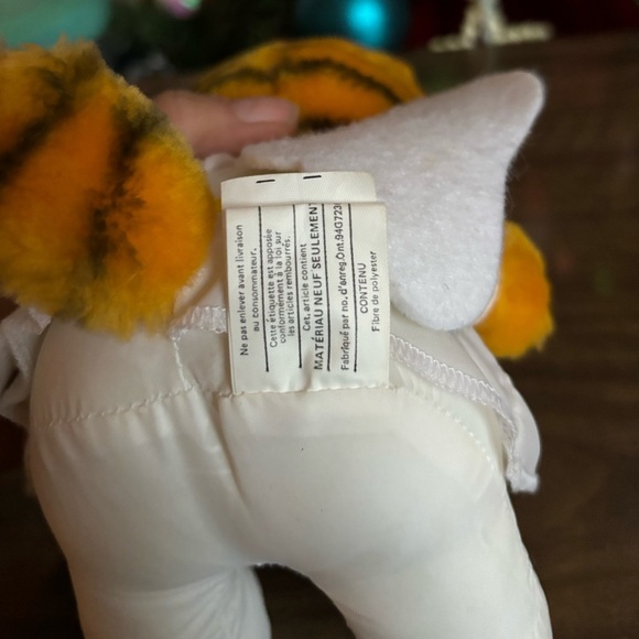 Vintage 1978 McDonald Garfield Angels Christmas Stuffed Animal - Picture 3 of 4